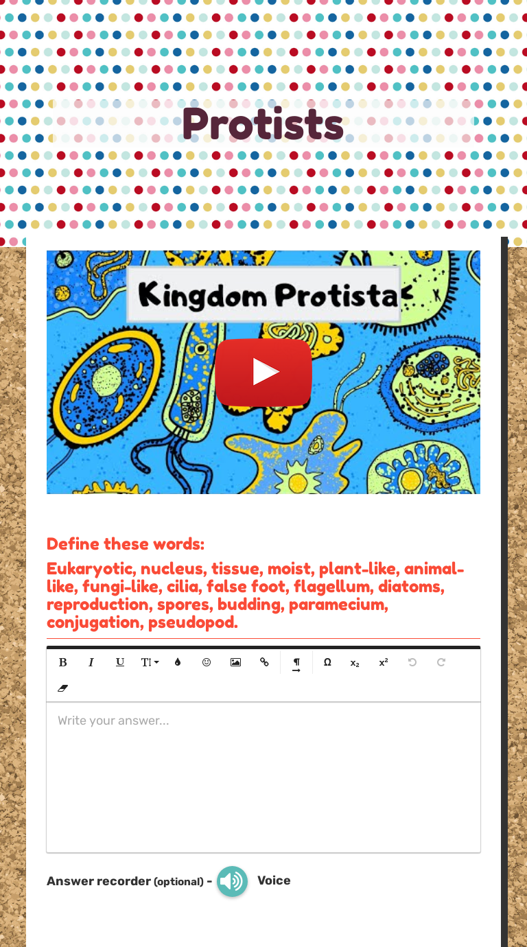 protists-interactive-worksheet-by-glenise-henry-wizer-me