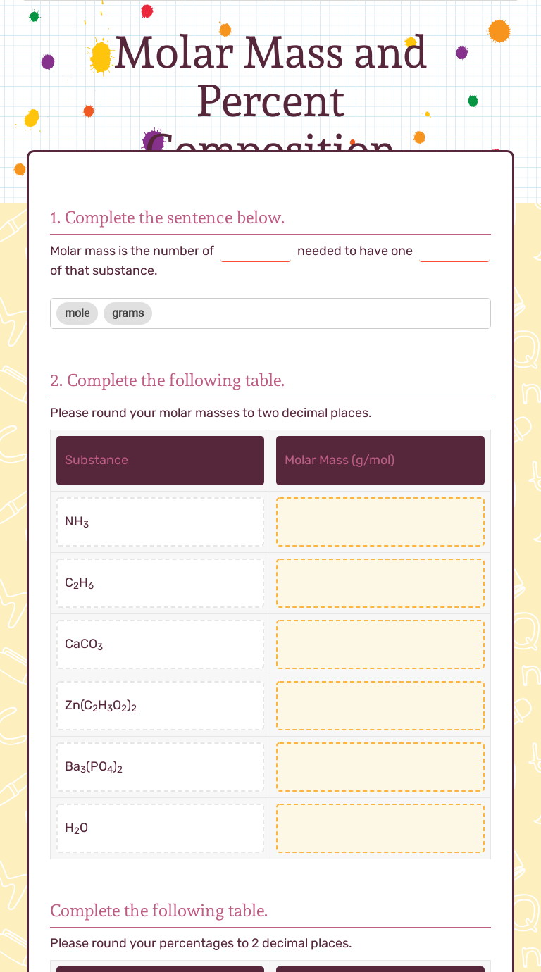 molar-mass-and-percent-composition-interactive-worksheet-by-kelly