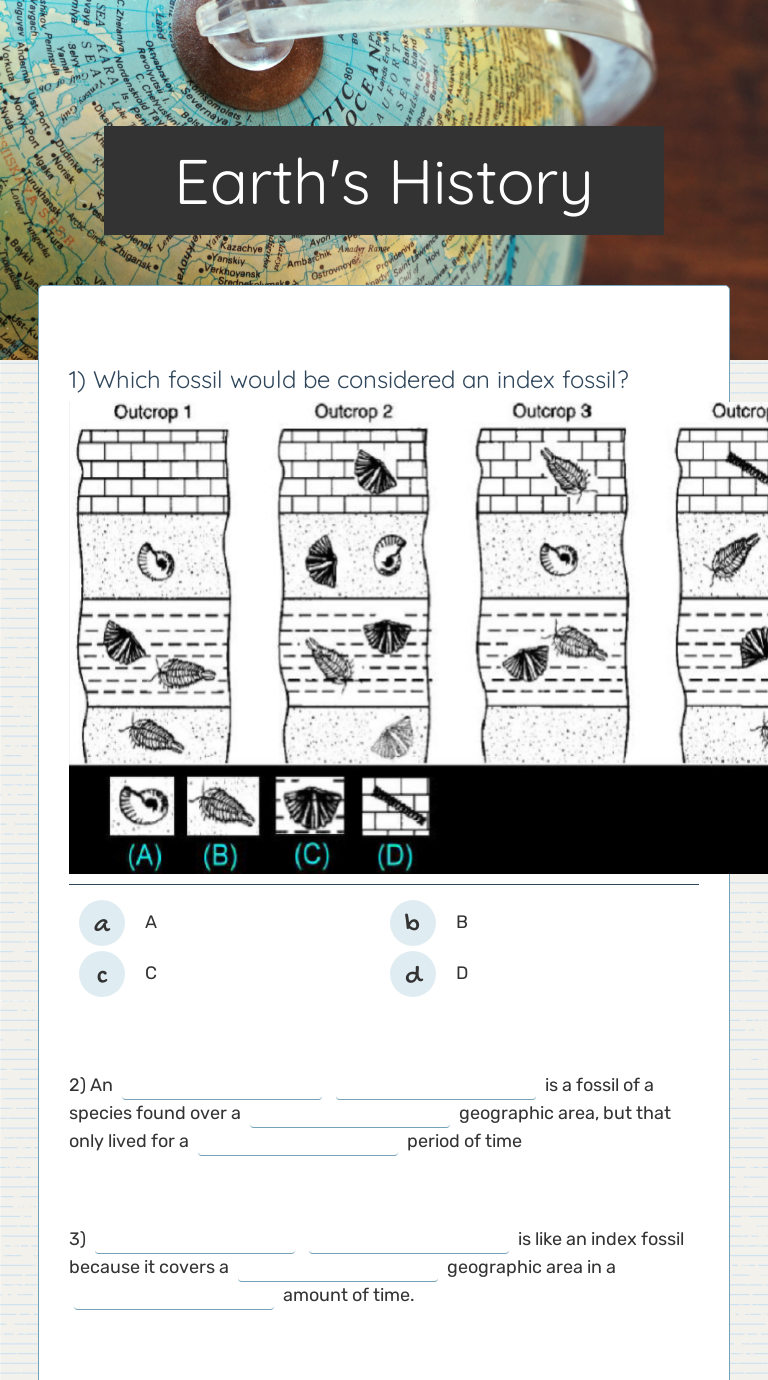 a short history of life on earth worksheet answers
