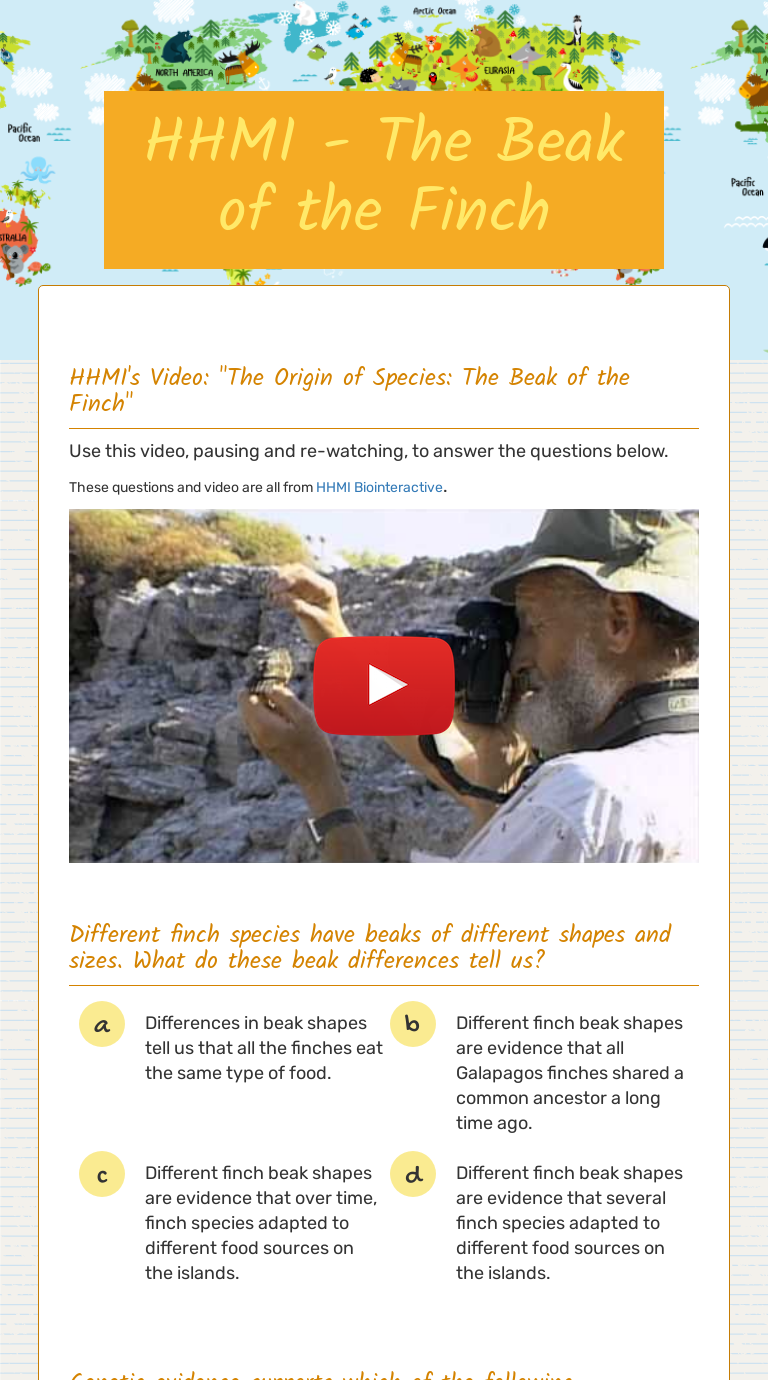 hhmi-the-beak-of-the-finch-interactive-worksheet-by-rebecca-remis