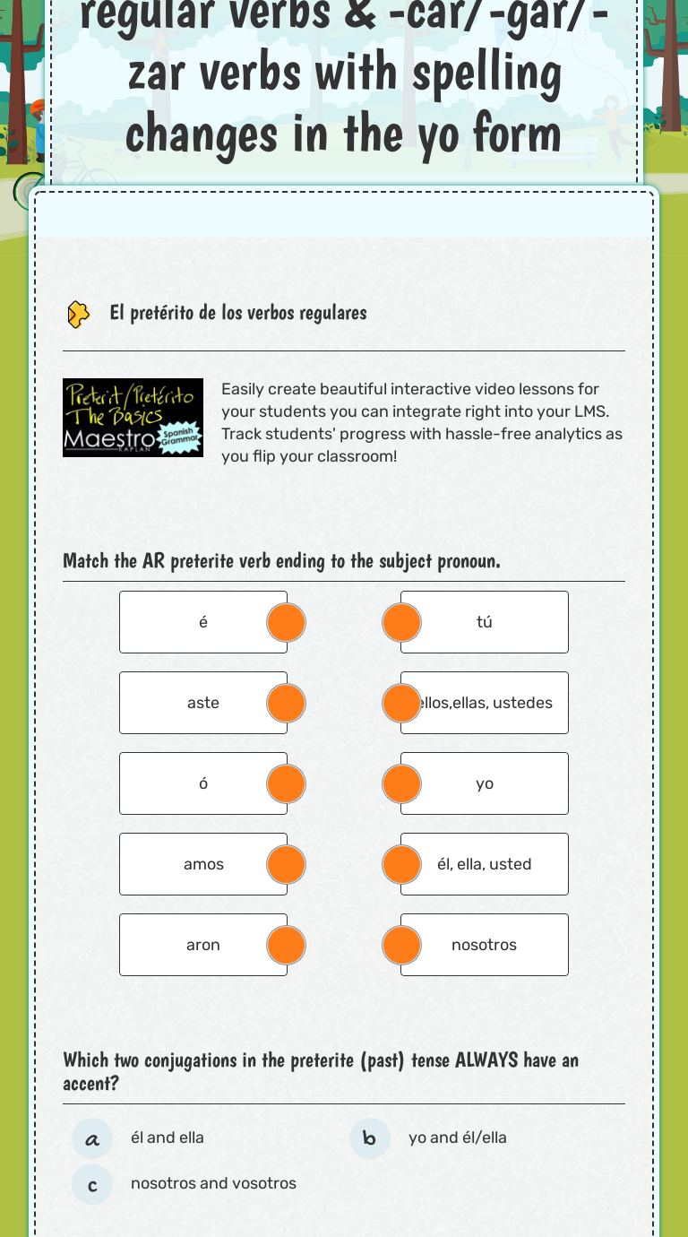 pd8-preterite-tense-of-regular-verbs-car-gar-zar-verbs-with-spelling-changes-in-the-yo